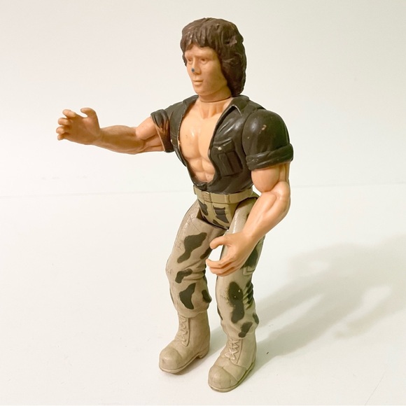 Vintage 1985 M Force SLAM Action Figure Military Muscle Marchon Figure - Picture 11 of 16